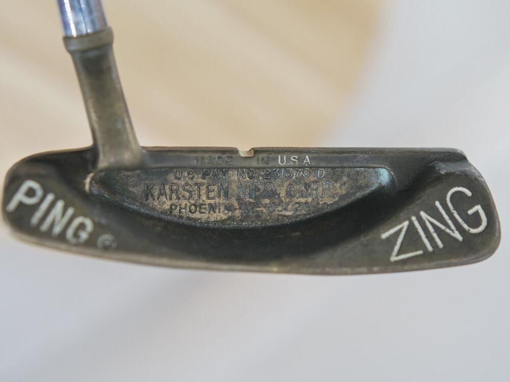 Vintage Ping Zing Putter Karsten - Phoenix AZ 85020 PAT. NO. 231375 - Right Hand